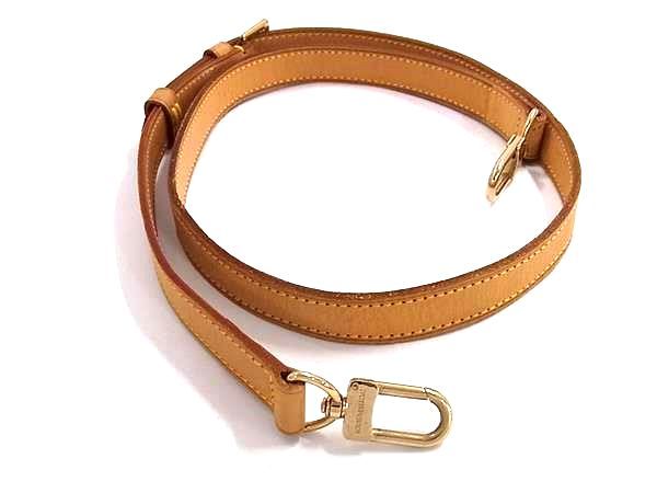 LOUIS VUITTON ルイヴィトン レザー バッグ用 ショルダーストラップ 斜め掛け 肩掛け ブラウン系 FU 5360