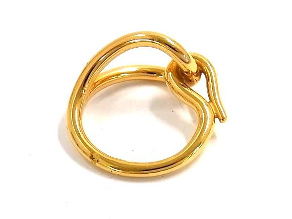 HERMES エルメス ジャンボ スカーフリング スカーフ留め レディース ゴールド系 FU 5368