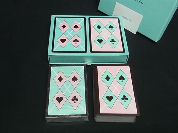 □極美品□ TIFFANY＆Co ティファニー トランプ テーブルゲーム カード