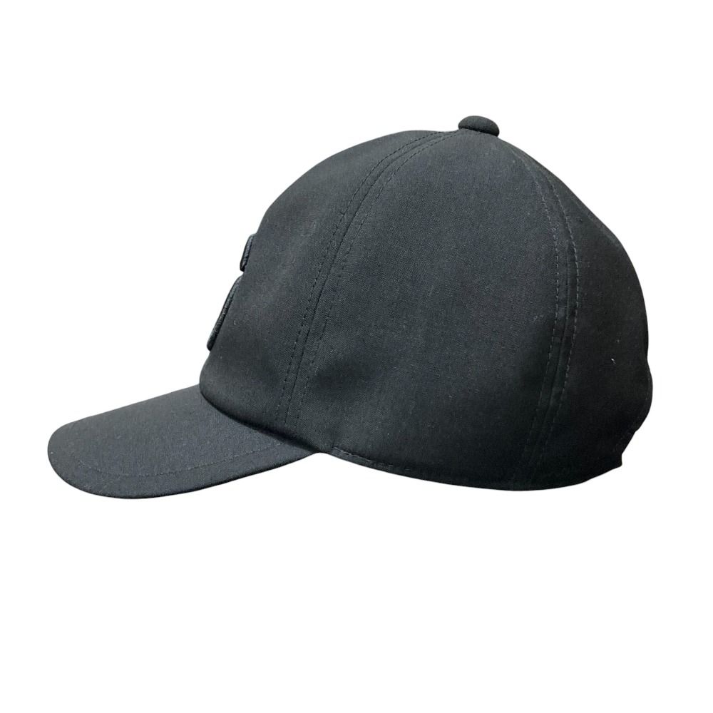 美品 24SS sacai サカイ S Cap Suiting キャップ 24-0693S ブラック