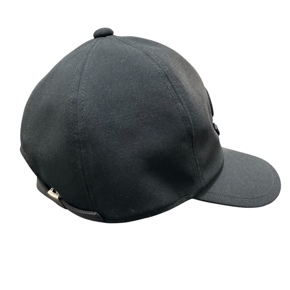 美品 24SS sacai サカイ S Cap Suiting キャップ 24-0693S ブラック
