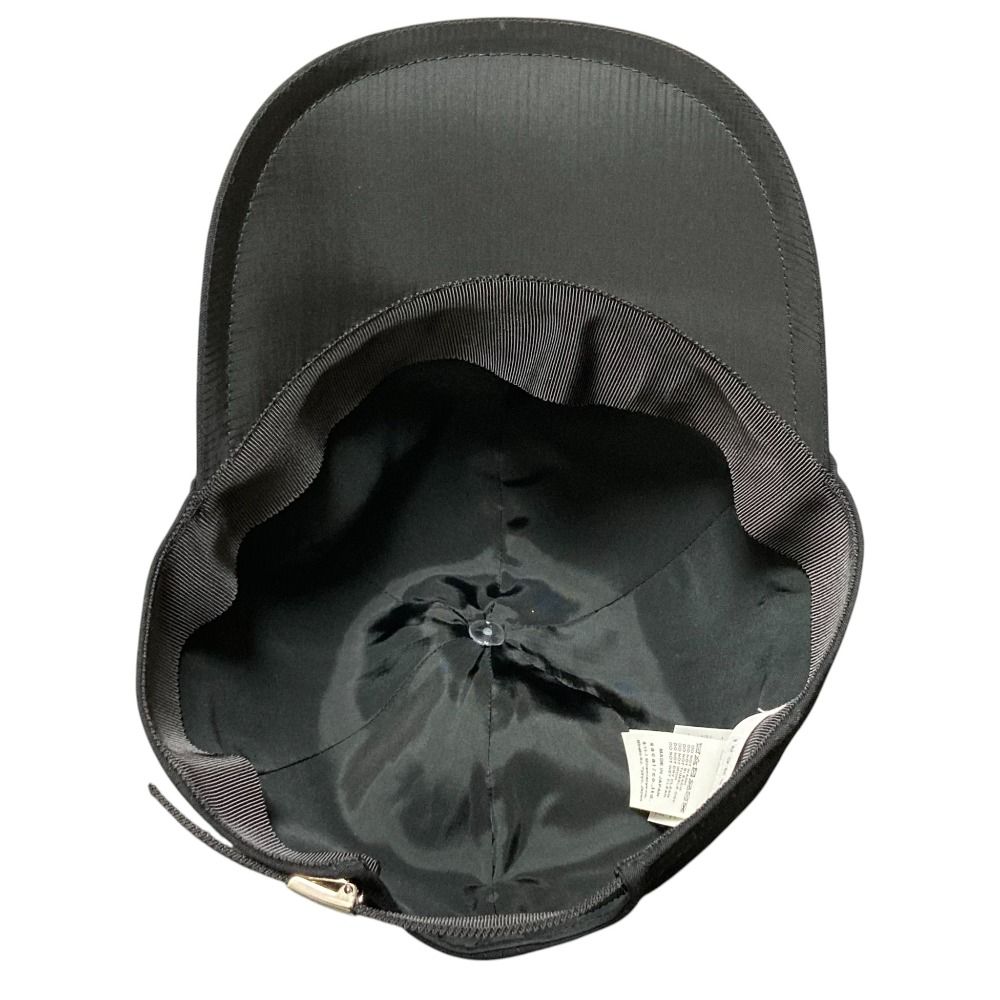 美品 24SS sacai サカイ S Cap Suiting キャップ 24-0693S ブラック