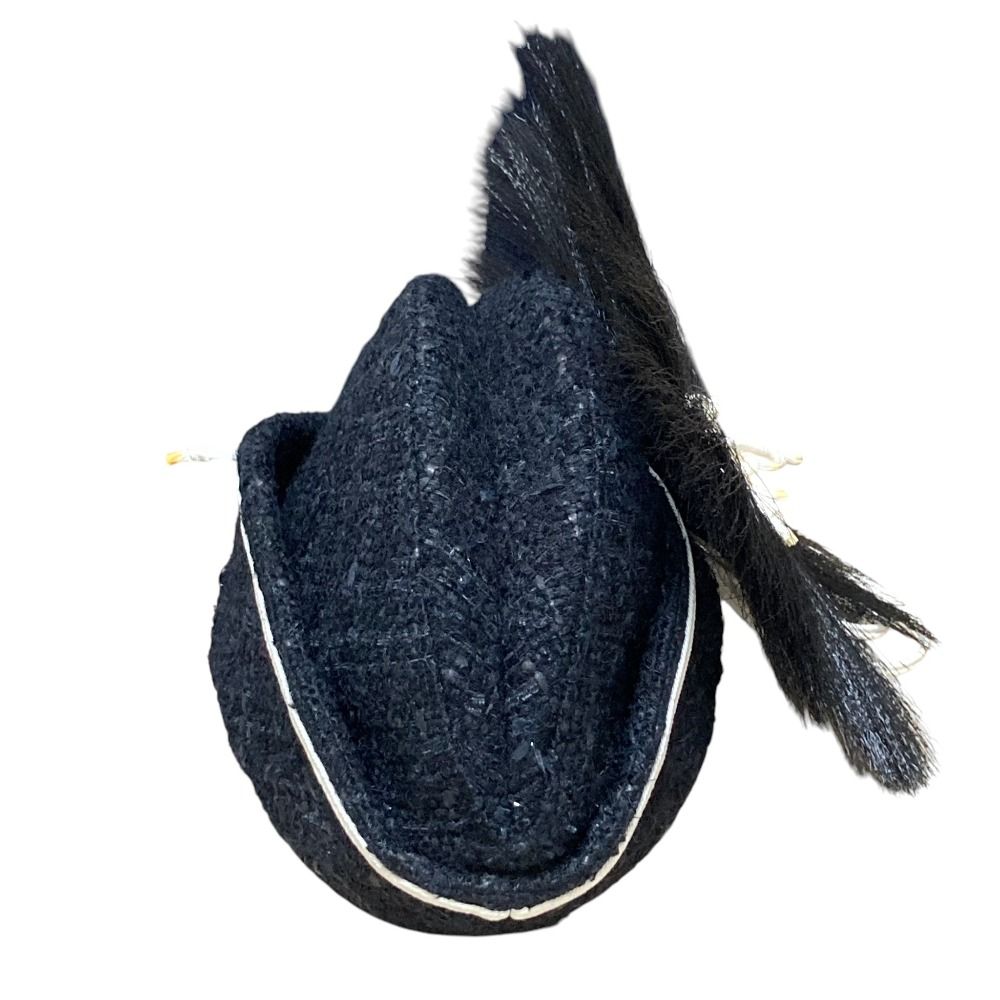 Y s Red Label Yohji Yamamoto ワイズ レッドレーベル ヨウジヤマモト misaharada 帽子 ハット ブラック レディース 古着