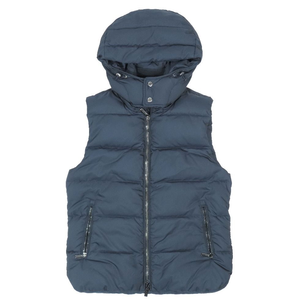 MOORER ムーレー ダウンベスト FAYER WK2 NAVY 46 新品同様 MOORER ムーレー FAYER-WK2 ダウンベスト ナイロン