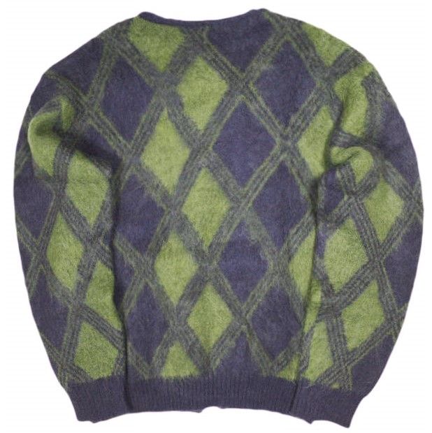 Needles ニードルス 23AW 日本製 Mohair Cardigan - Argyle モヘア