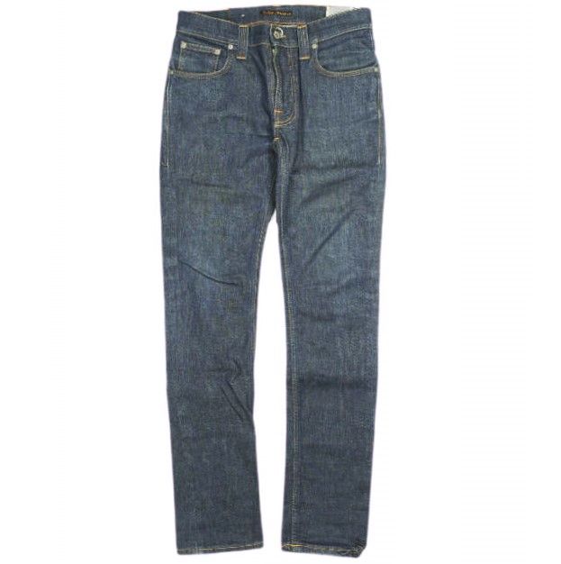 ヌーディジーンズ ダメージ W34 L32 THIN FINN イタリア製 NUDIEJEANS 