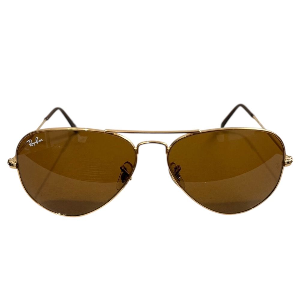 Ray-Ban アビエイター サングラス ゴールド レイバン公式ストア Ray