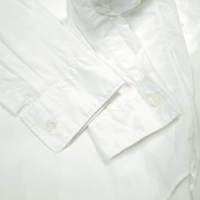 COMME des GARCONS HOMME PLUS コムデギャルソンオムプリュス 19AW 日本製 ドッキングレイヤードシャツ PD-B035 M WHITE 長袖 トップス COMME des GARCONS HOMME PLUS コムデギャルソンオムプリュス 19AW