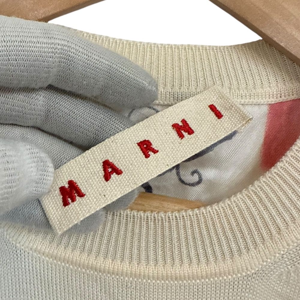 スカーフ柄切替