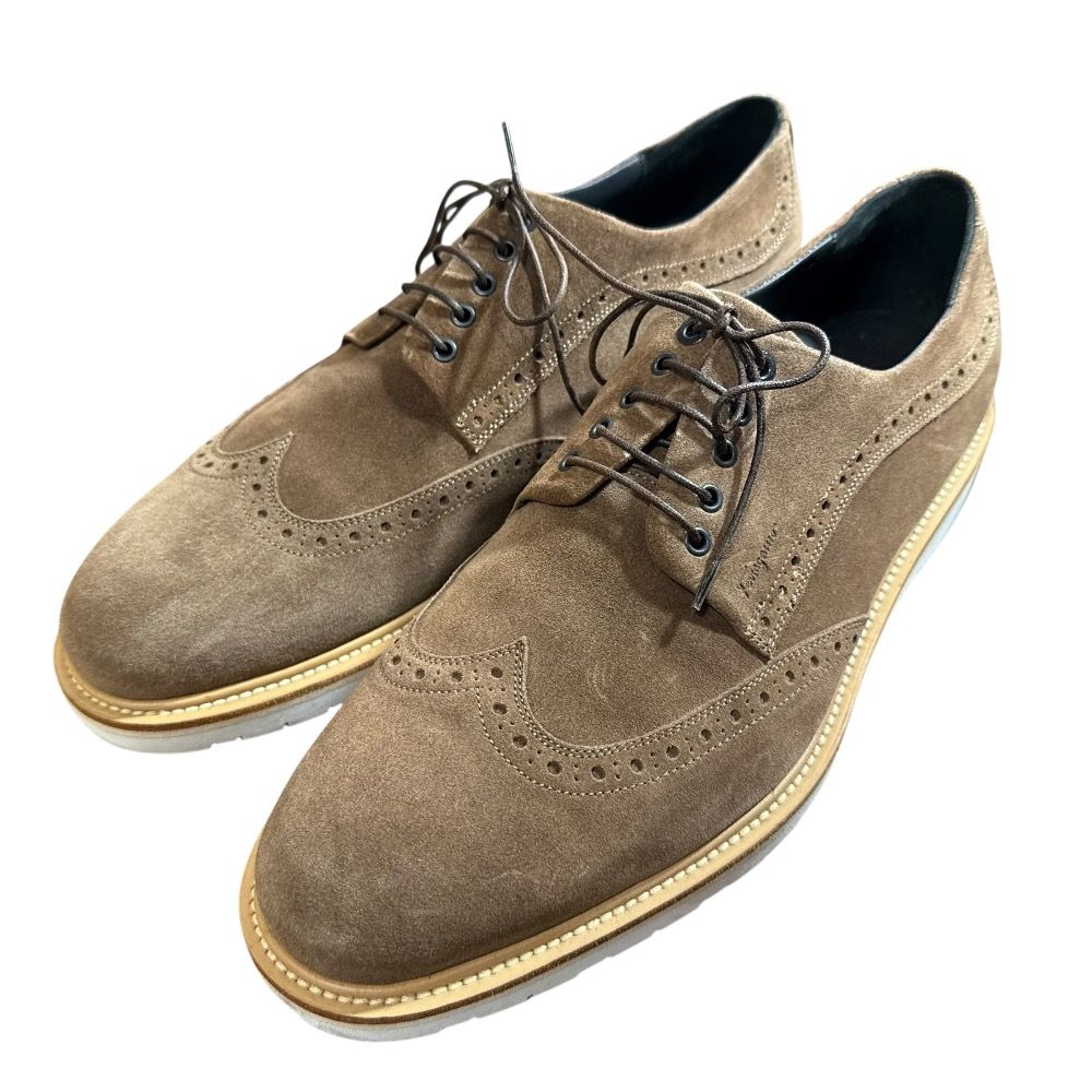 Salvatore Ferragamo スエード ドレスシューズ　6 1/2 美品 Salvatore Ferragamo サルヴァトーレフェラガモ スエード