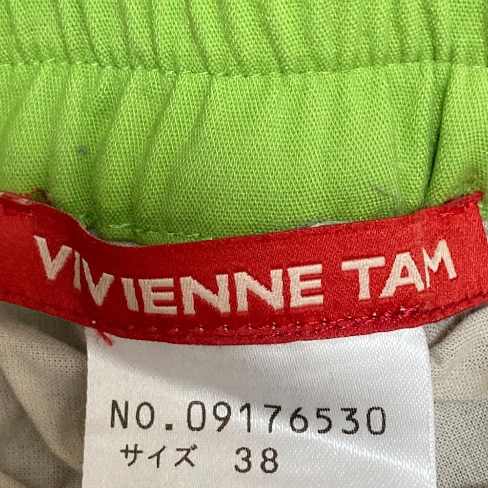 美品 VIVIENNE TAM ヴィヴィアンタム フラワーレース イージーパンツ