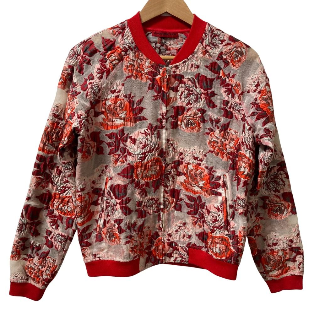 美品 VIVIENNE TAM ヴィヴィアンタム ナイロン エンブロイダリー