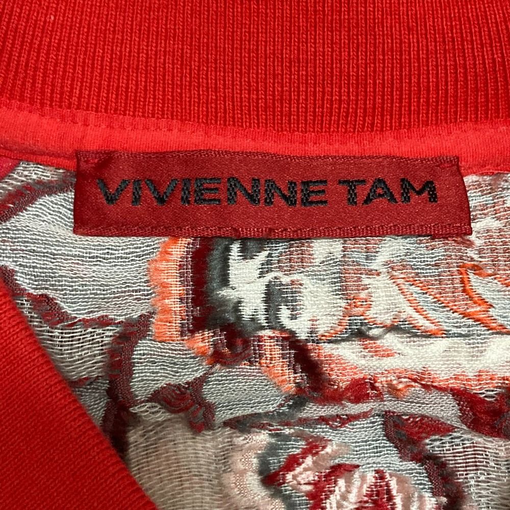 美品 VIVIENNE TAM ヴィヴィアンタム ナイロン エンブロイダリー