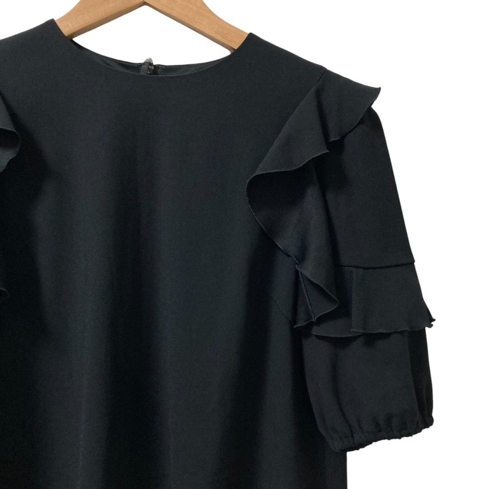 美品 FOXEY NEW YORK フォクシーニューヨーク フリルハーフスリーブ 