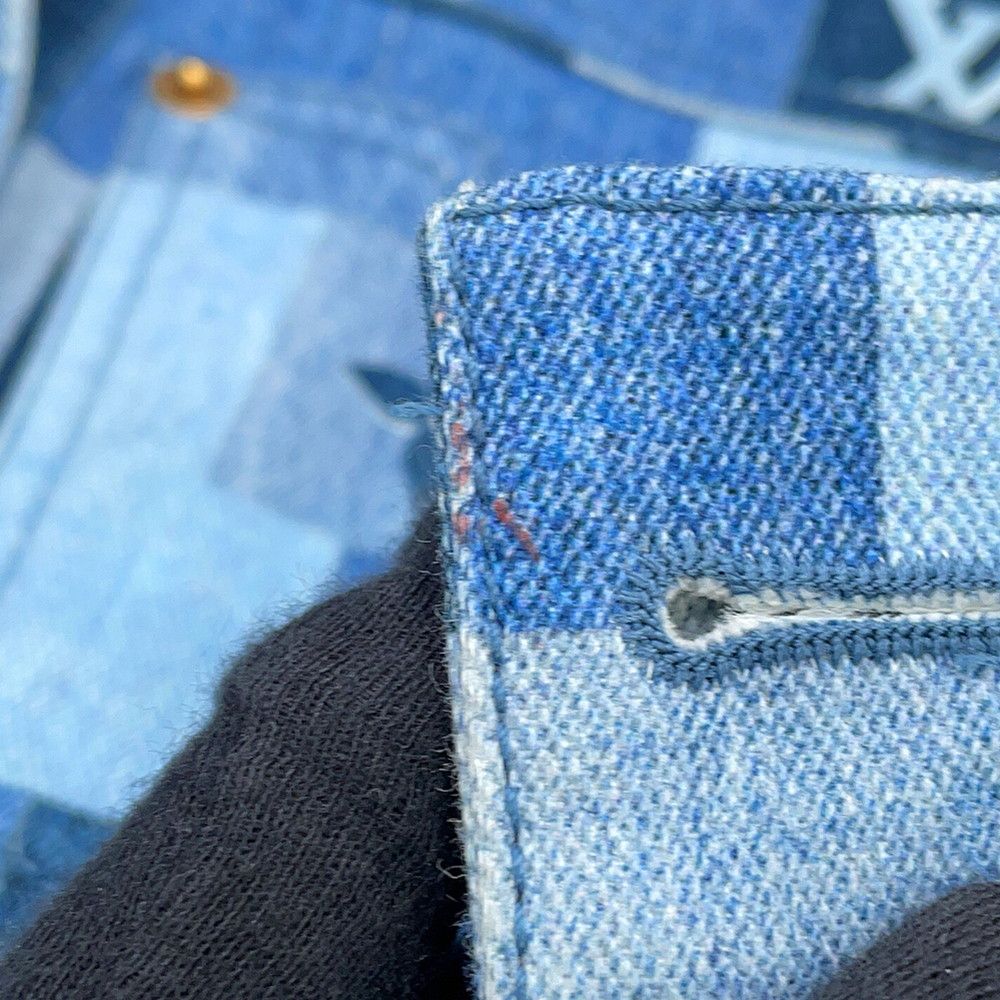 ルイヴィトン デニムジャケット モノグラム・デニム コットン