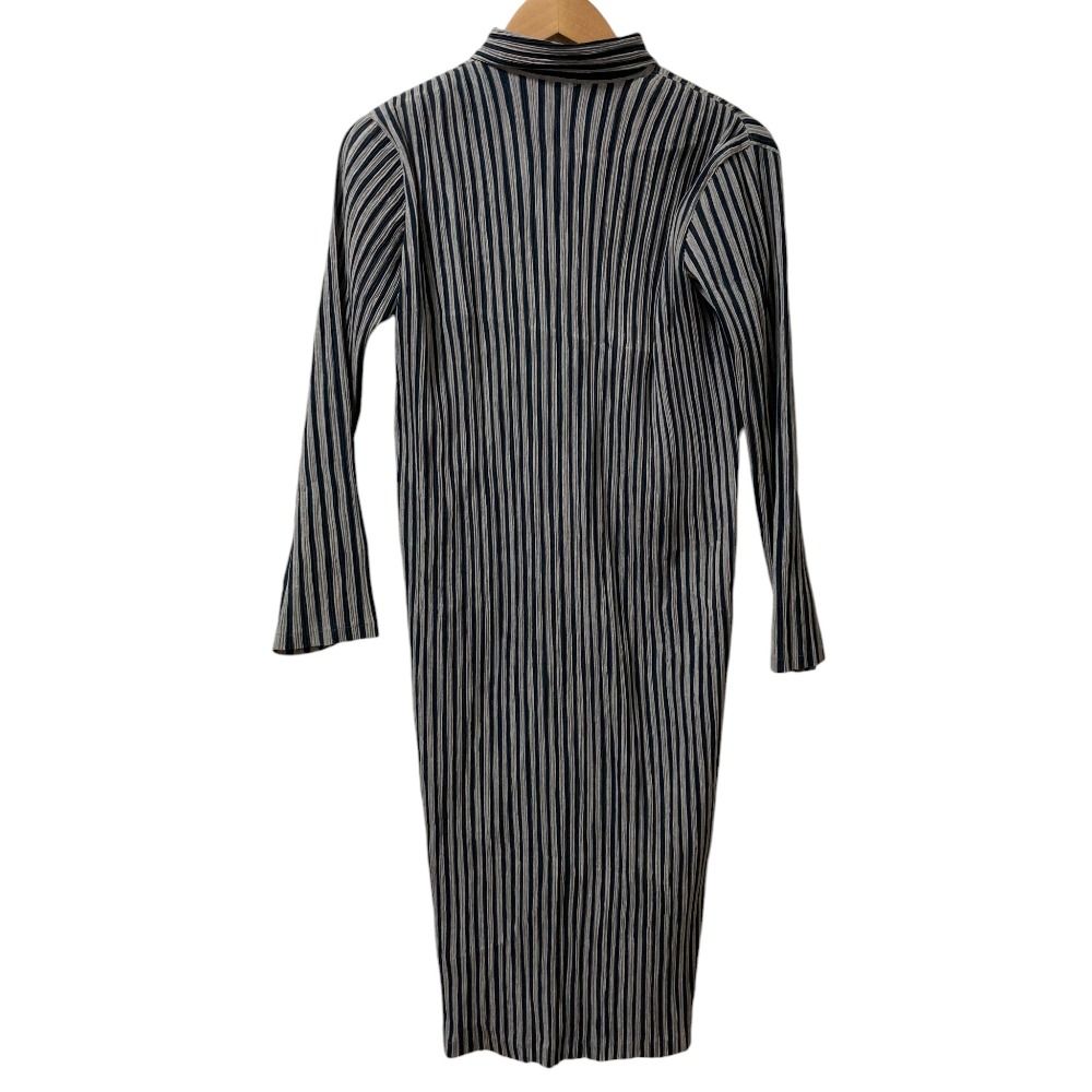 美品 ISSEY MIYAKE FETE イッセイミヤケ フェット ストライプ プリーツ