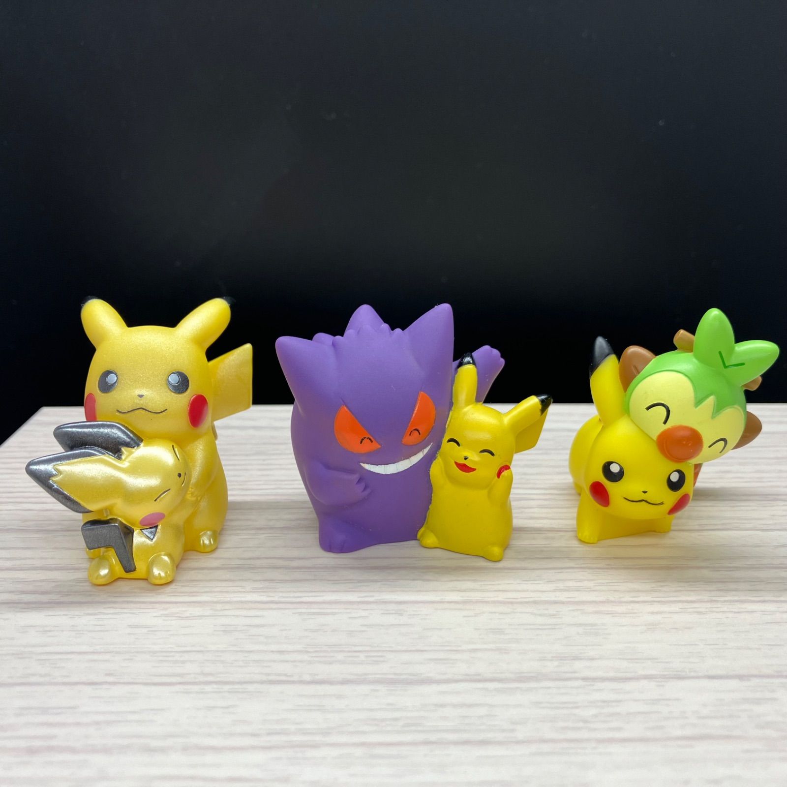 ポケモン　指人形　ゲンガー　ピカチュウ　ルナアーラ　メルタン　ミュウツー　コイル ピカチュウ&ゲンガー 指人形 ポケモンキッズ ソフビ人形 ポケモン