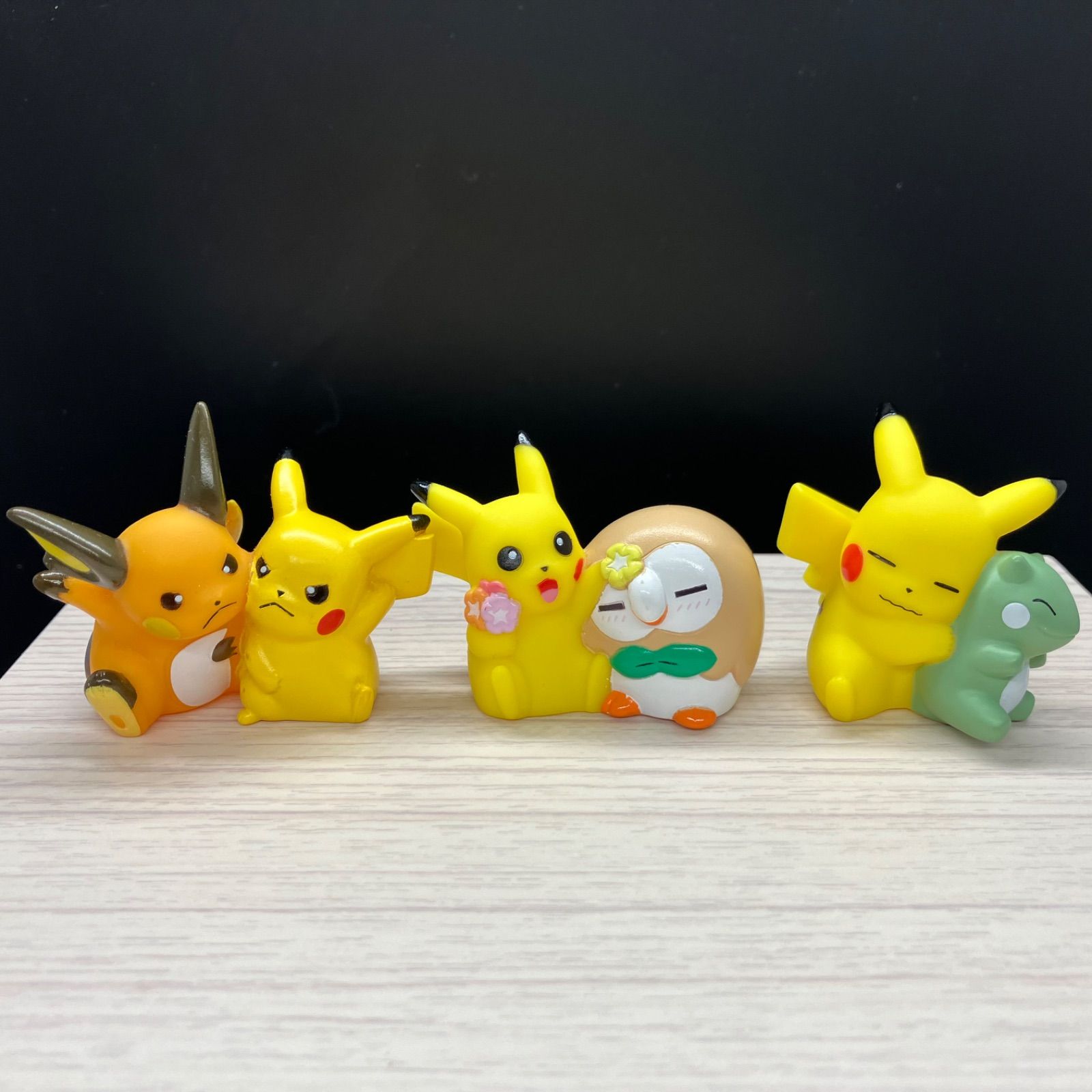 ポケモン　指人形　ソフビ　71体　まとめ売り　ピカチュウ　ミュウツー　ゲンガー等 ポケモン 指人形 ピカチュウ＆ピチュー、パールver ピカチュウ