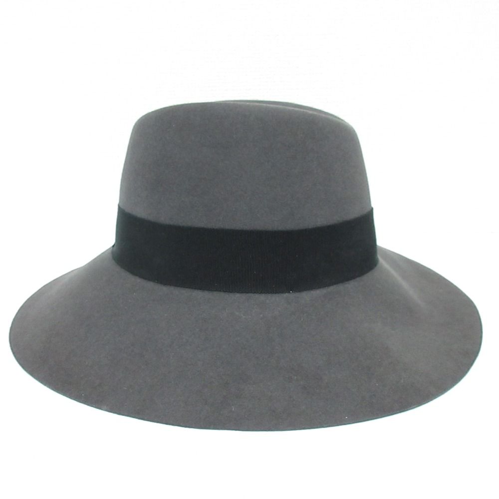 MAISON MICHEL ウールハット Sサイズ グレー