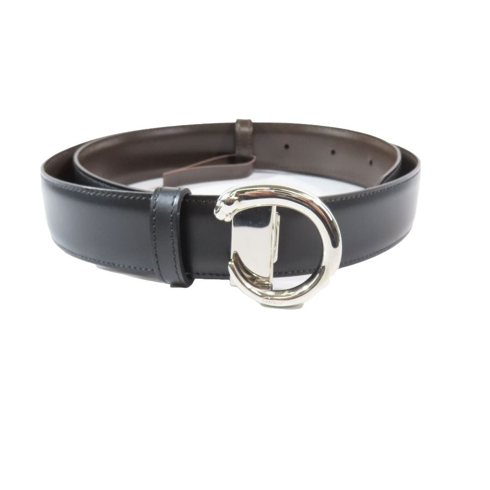 未使用 Cartier カルティエ パンテール バックル レザー ベルト 革