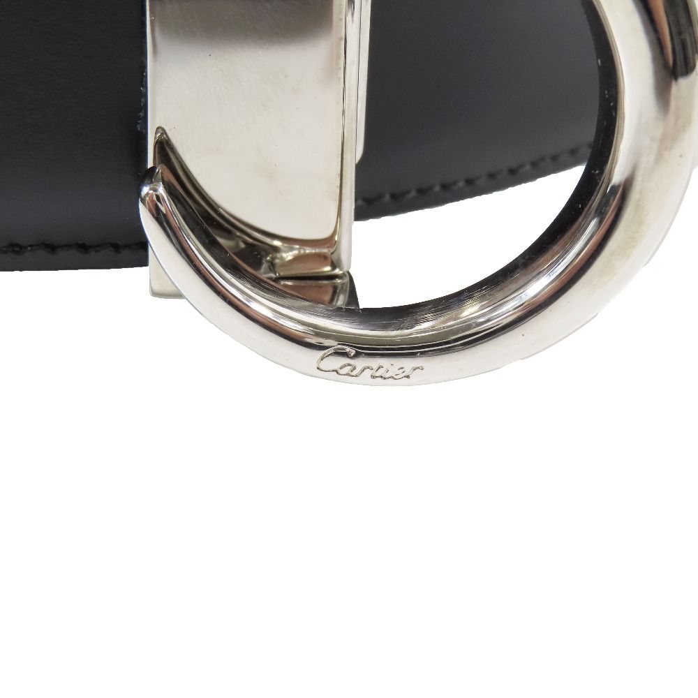 未使用 Cartier カルティエ パンテール バックル レザー ベルト 革
