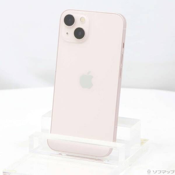 中古品〕 iPhone13 128GB ピンク MLNE3J／A SIMフリー 〔ネットワーク
