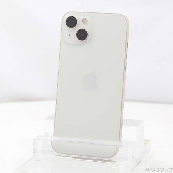 中古品〕 iPhone13 256GB スターライト MLNJ3J／A SIMフリー