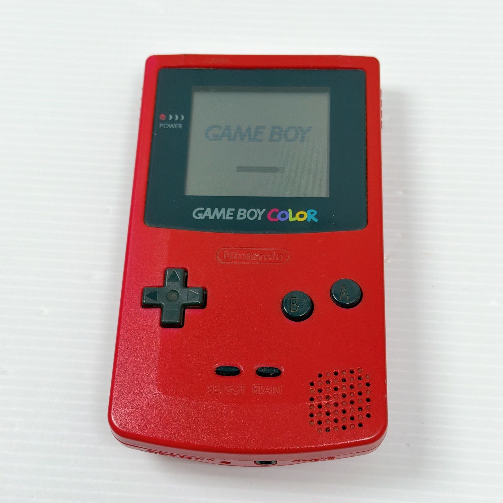 ゲームボーイ クリア レッド 3台 Nintendo Gameboy Color ニンテンドー 任天堂