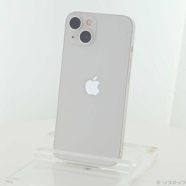 中古品〕 iPhone13 128GB スターライト MLND3J／A SIMフリー【349】