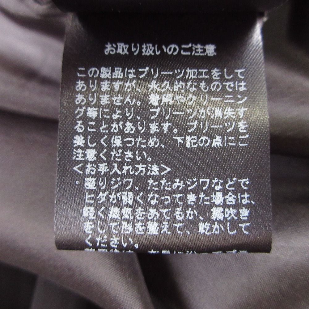 3段ティアードクリスタルプリーツ シフォンスカート