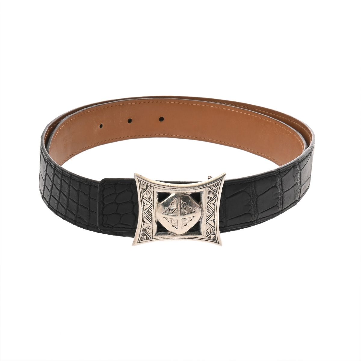 エルメストゥアレグバックル 楽天市場】エルメス ベルト トゥアレグバックル シルバー 90cm