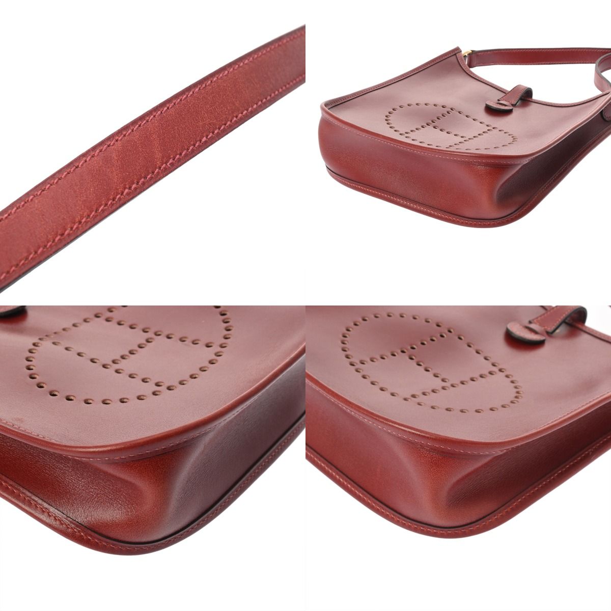 エルメス エブリン TPM ルージュアッシュ □F刻印(2002年頃