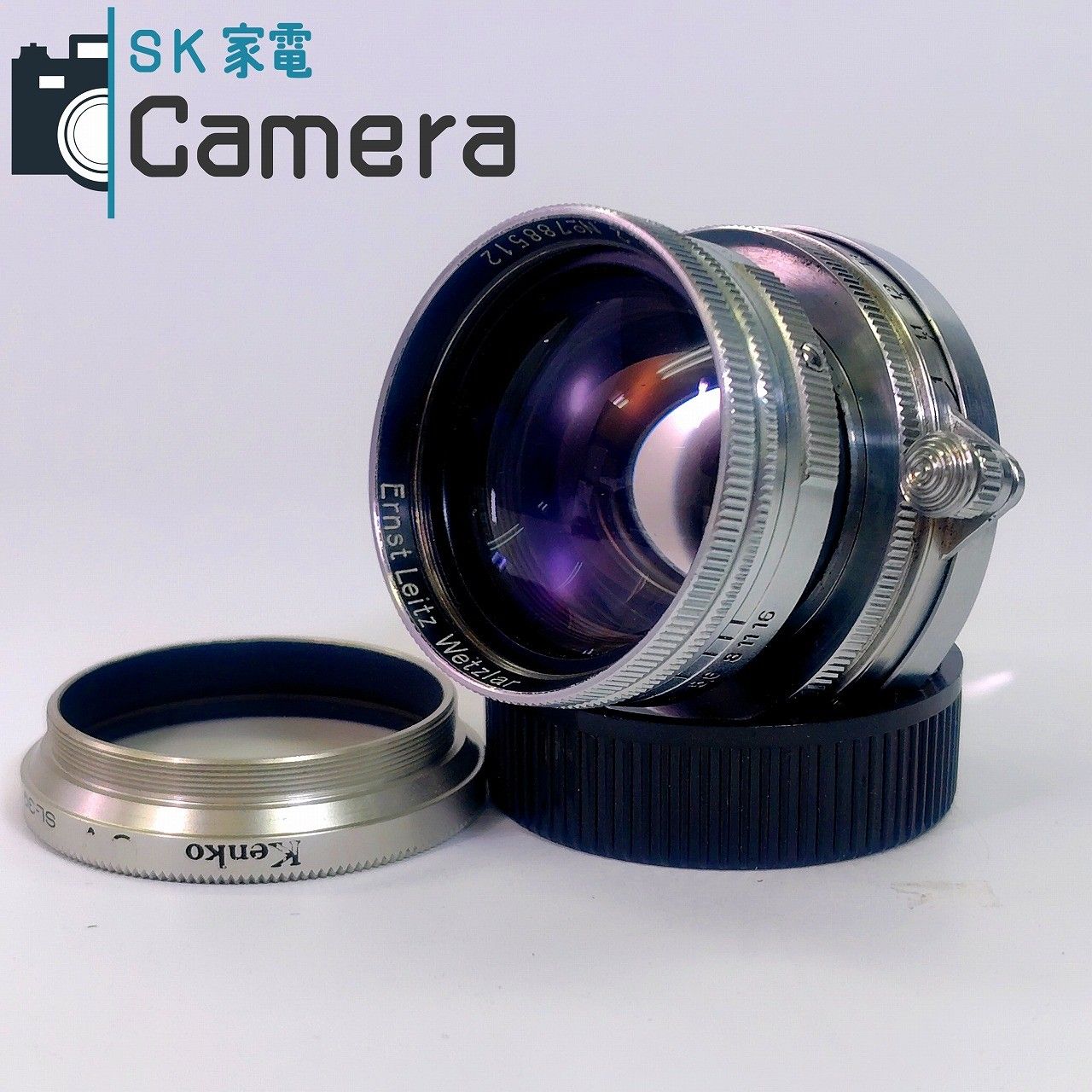 中古】 Leitz Summitar 5cm F2 L39 2025年11月清掃済 ライカ