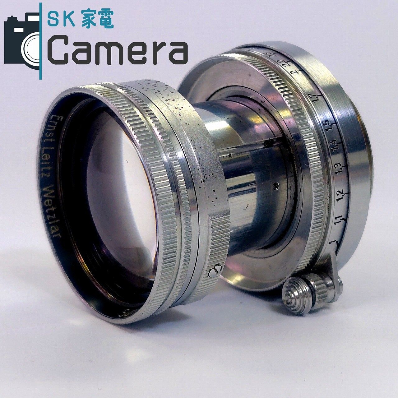 中古】 Leitz Summitar 5cm F2 L39 2025年11月清掃済 ライカ