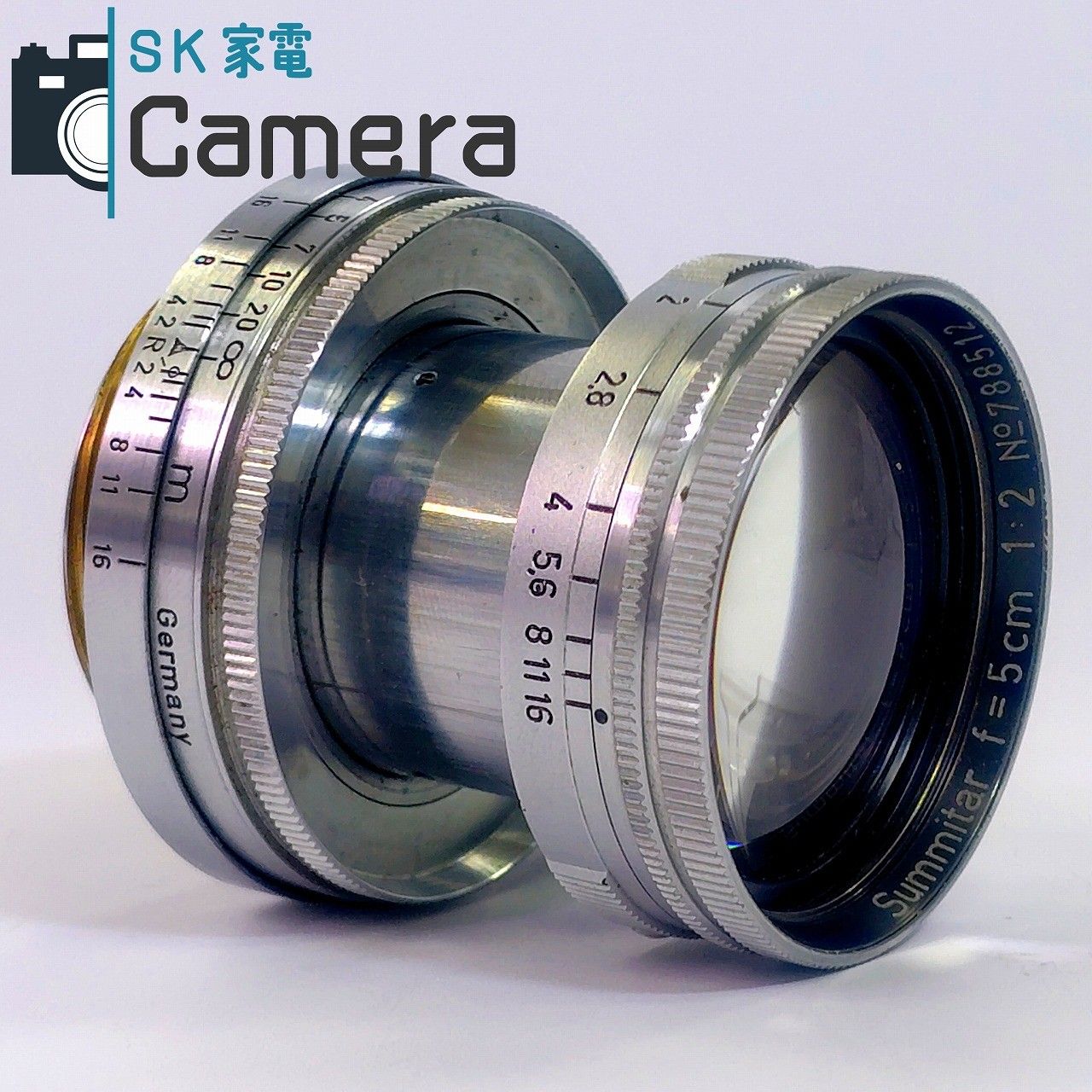 中古】 Leitz Summitar 5cm F2 L39 2025年11月清掃済 ライカ