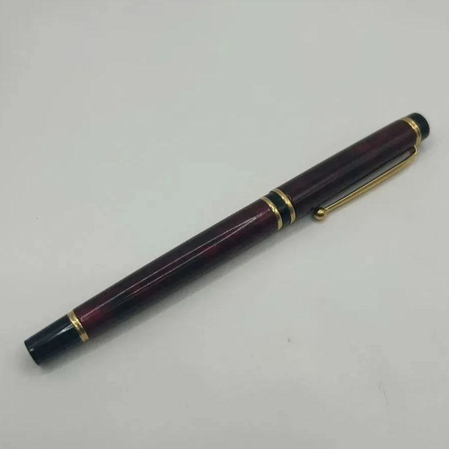 貴金属 14 k 585 万年筆 品 F パイロット PILOT グランセ 赤 朱 筆 ペン ボールペン 筆記用具 金 資産 財産 GOLD ゴールド アンティーク ヴィンテージ おしゃれ 贈答品 プレゼント