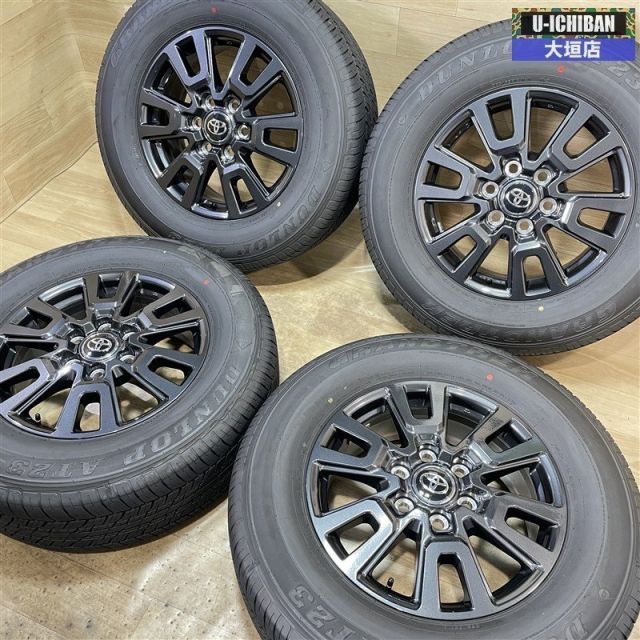 2025年製 新車外し トヨタ ランクル250 純正 7.5-18+60 6H139.7
