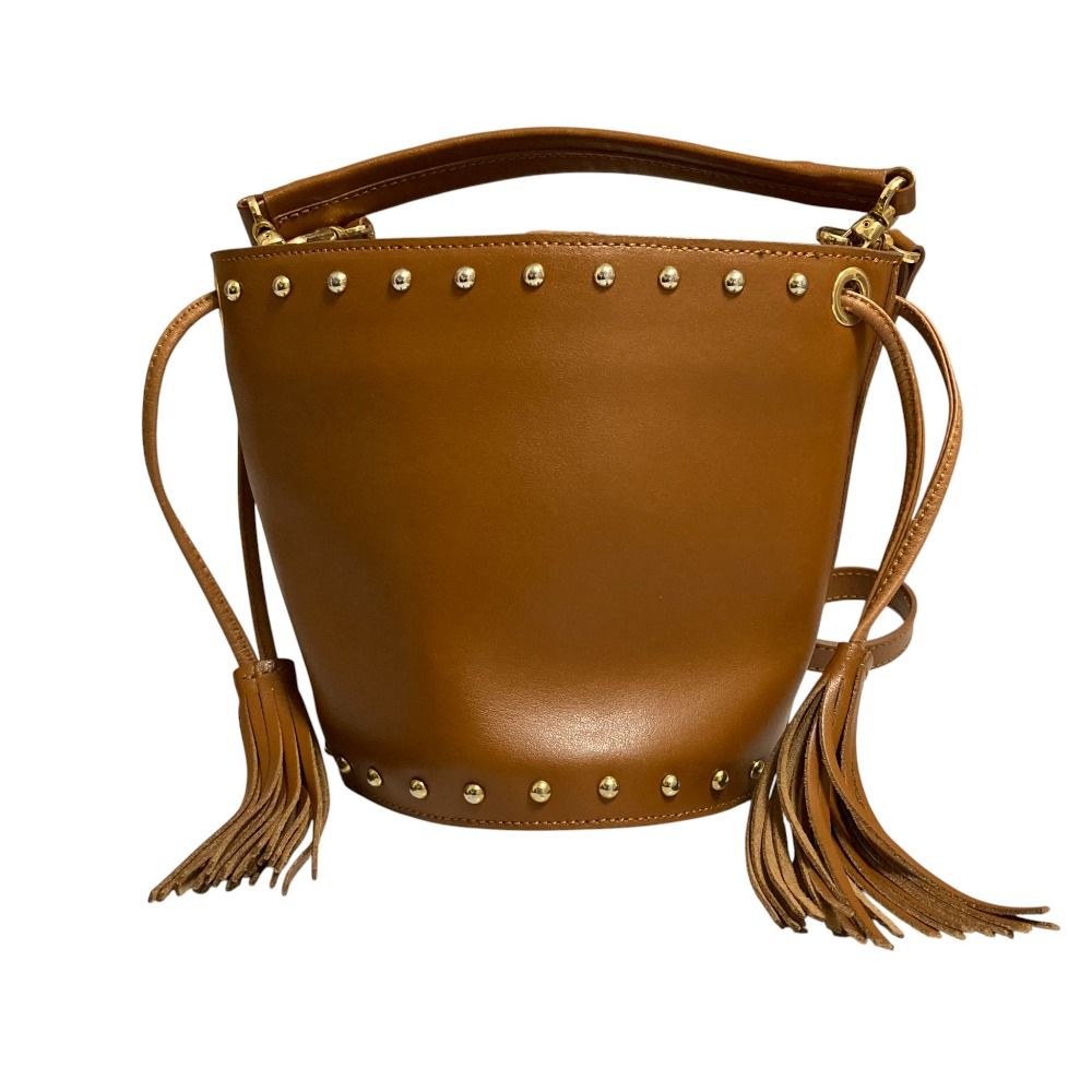 美品 CHRISTIAN VILLA クリスチャンヴィラ スタッズ バケツ型 2way