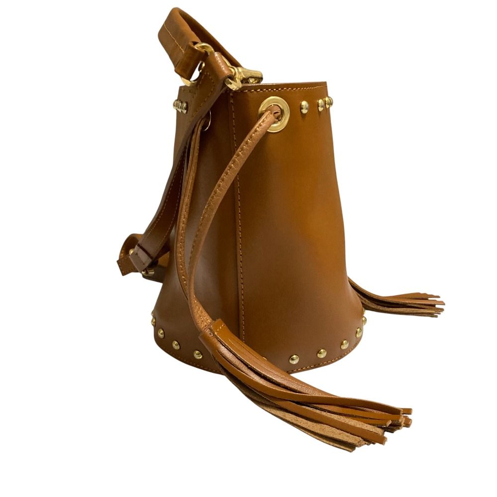 美品 CHRISTIAN VILLA クリスチャンヴィラ スタッズ バケツ型 2way