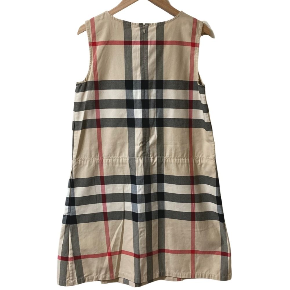 バーバリー キッズ ワンピース ノバチェック ベージュ ビンテージ バーバリー キッズ ワンピース ノバチェック ベージュ ビンテージ 未