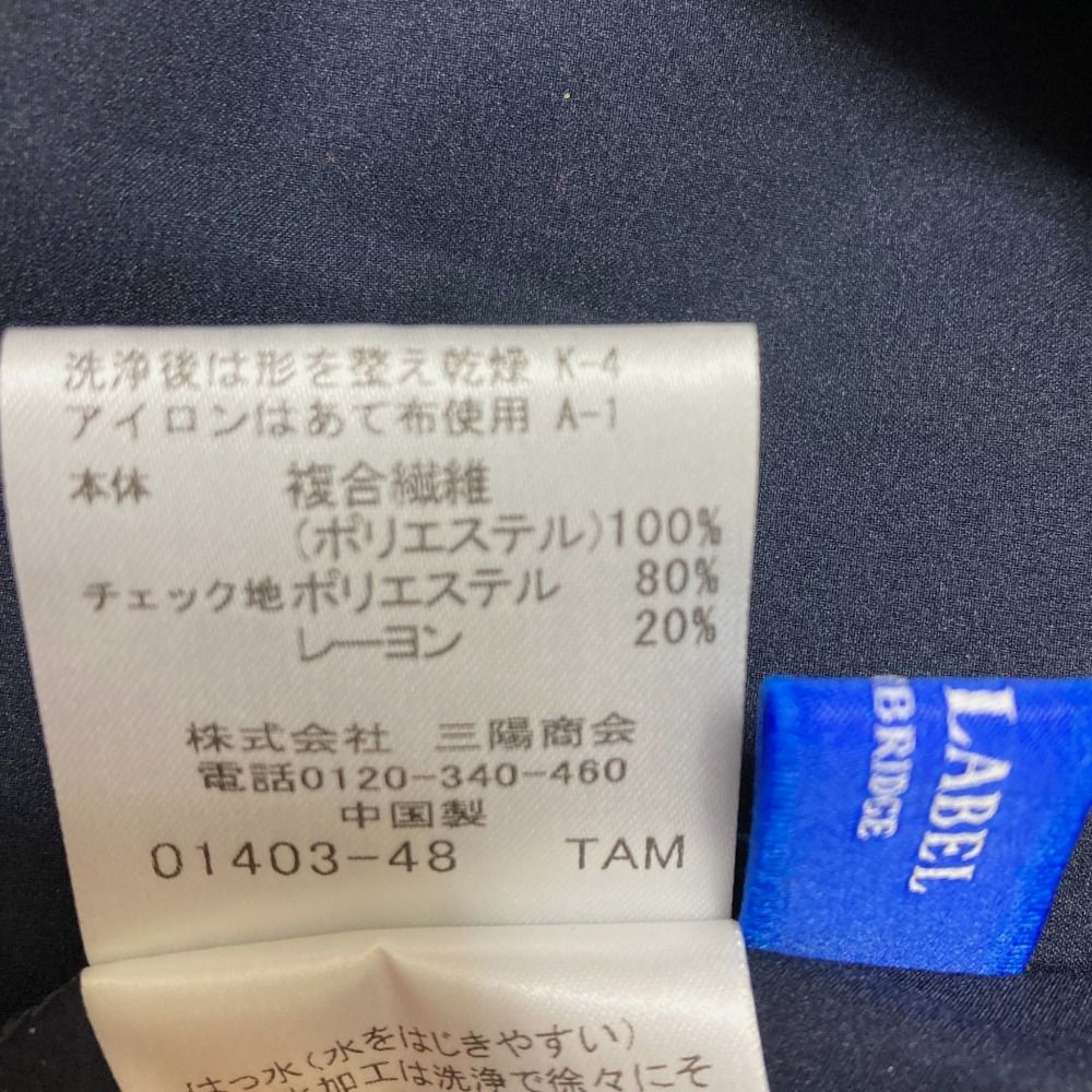美品 BLUE LABEL CRESTBRIDGE ブルーレーベル クレストブリッジ