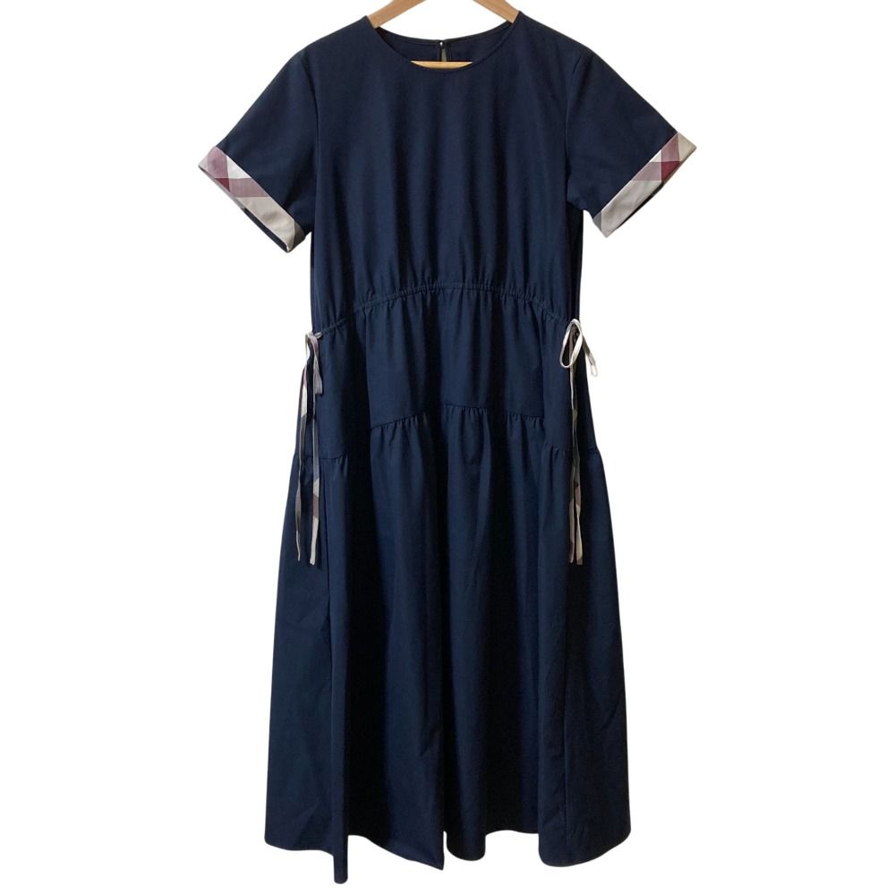 美品✨ブルーレーベルクレストブリッジ　ストレッチプルーフクロスパーシャルドレスM 美品 BLUE LABEL CRESTBRIDGE ブルーレーベル クレストブリッジ
