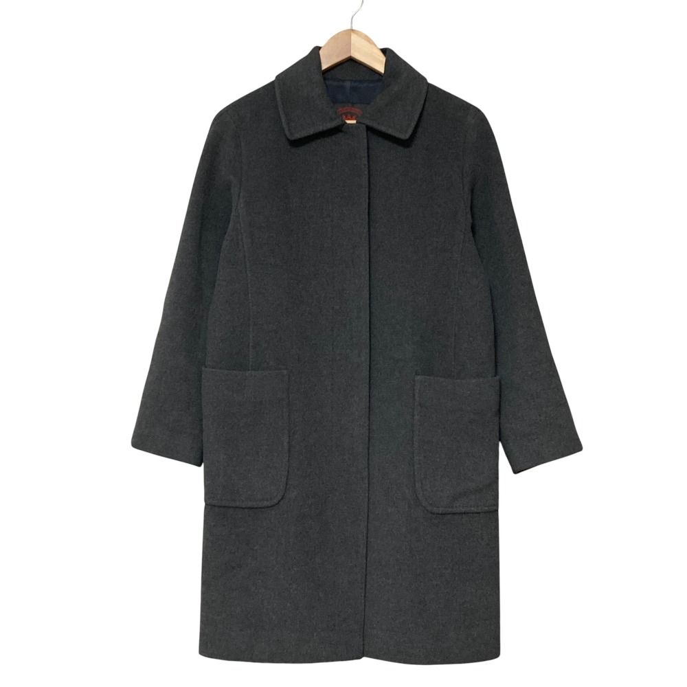 オールドイングランド　コート　レディース【新品・未使用】 美品 OLD ENGLAND オールドイングランド アンゴラ ステンカラーコート