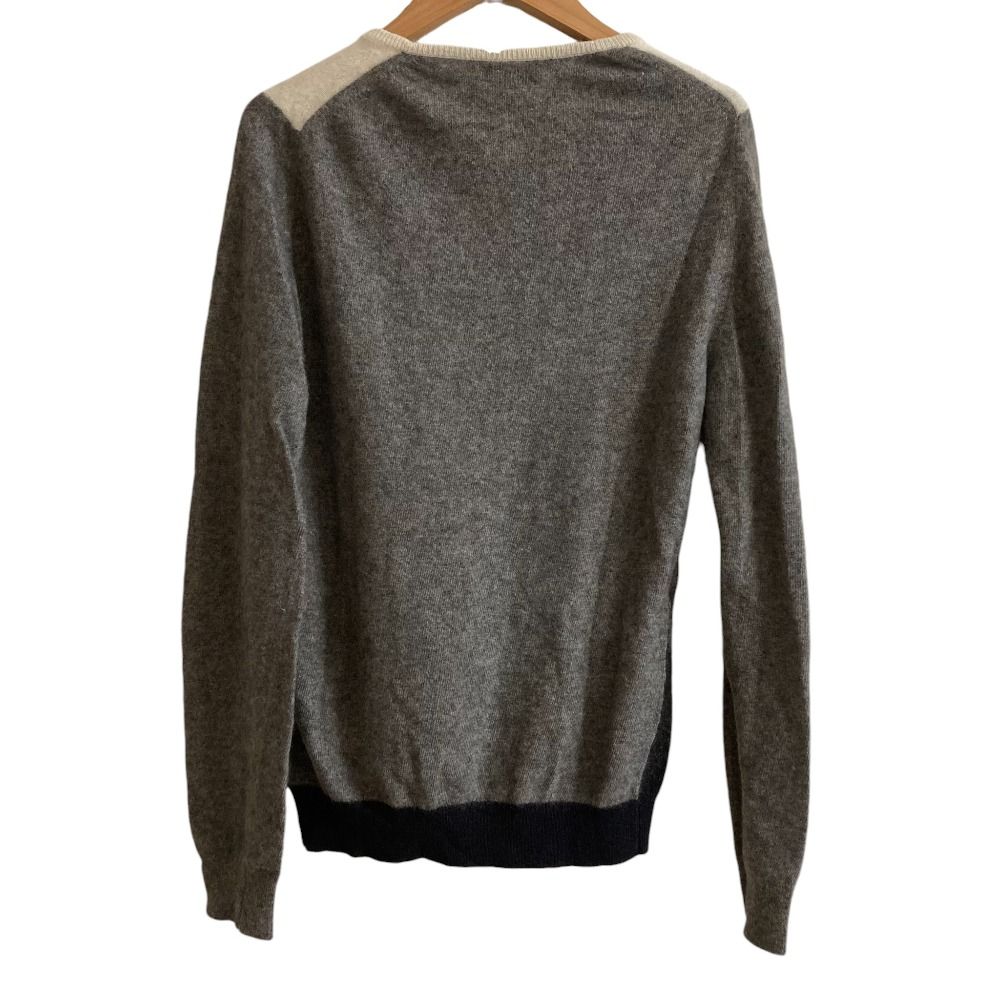 美品 Ballantyne バランタイン アーガイル フラワー柄 カシミア100