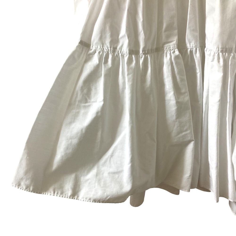 良品 yori ヨリ ボリュームギャザー ブラウス Fサイズ ホワイト