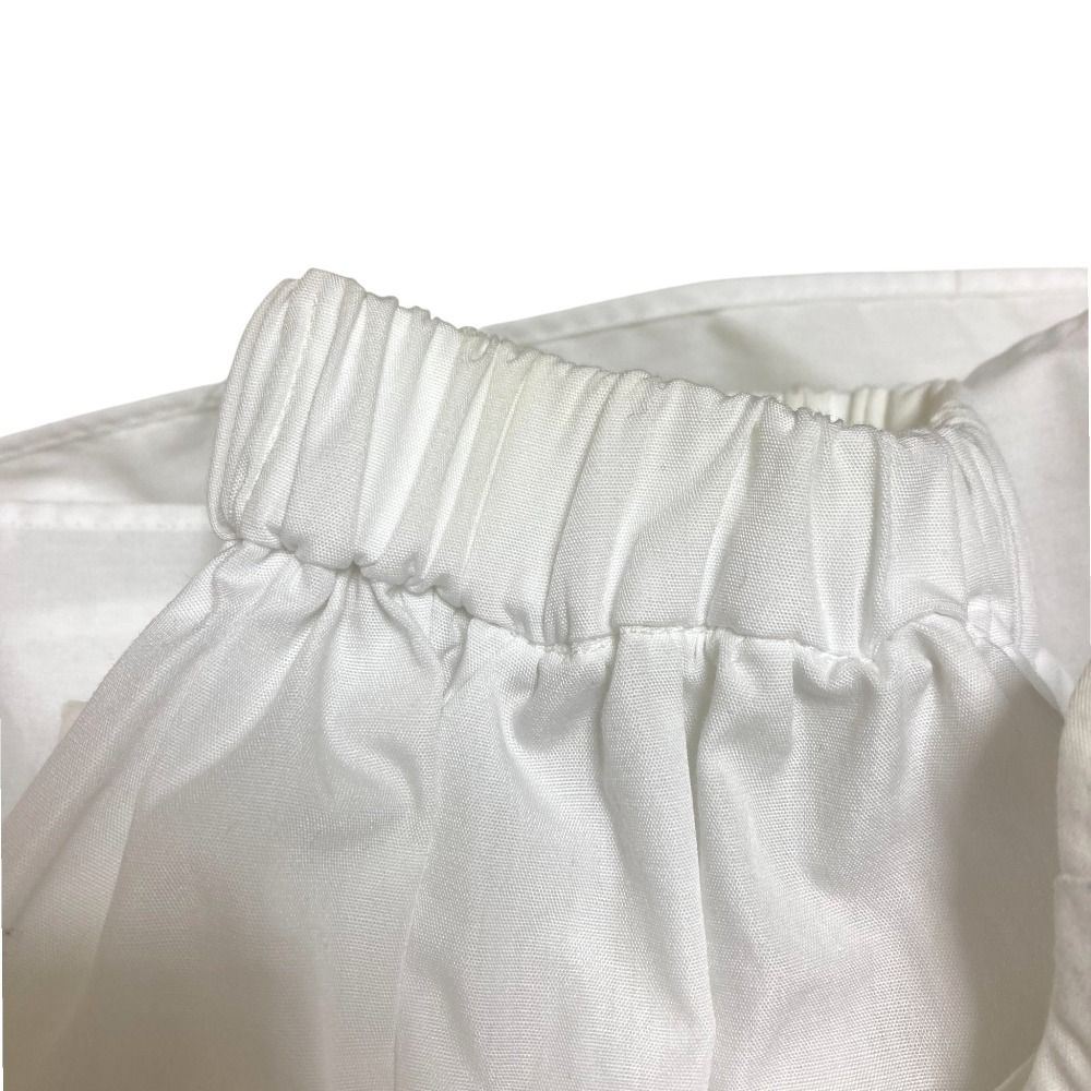 良品 yori ヨリ ボリュームギャザー ブラウス Fサイズ ホワイト