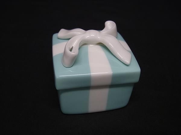 □新品同様□ TIFFANY＆Co ティファニー ミニブルーボウボックス