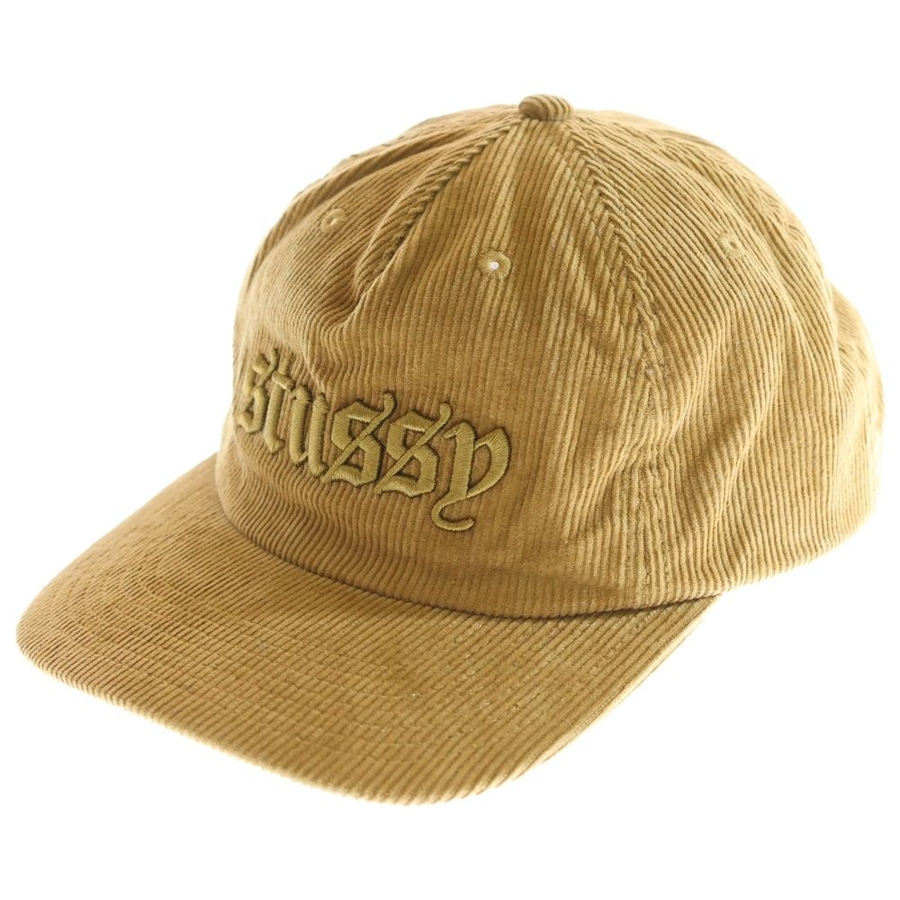 金*生様 Stussy コーデュロイキャップ ブラウン STUSSY (ステューシー) CORDUROY OE CAP コーデュロイ キャップ