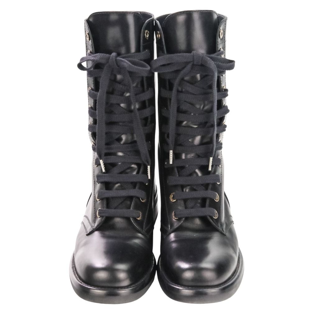 【美品】正規品　CHANEL シャネル ブーツ　ロゴ　　ココマーク　ブラック 美品】正規品 CHANEL シャネル ブーツ ロゴ ココマーク ブラック