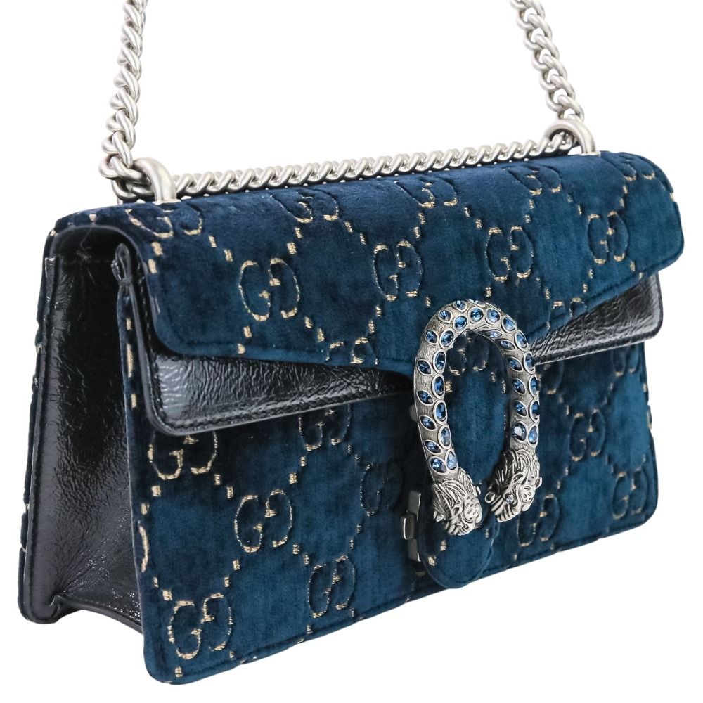 新品同様 GUCCI グッチ GGベルベット Dionysus ディオニュソス